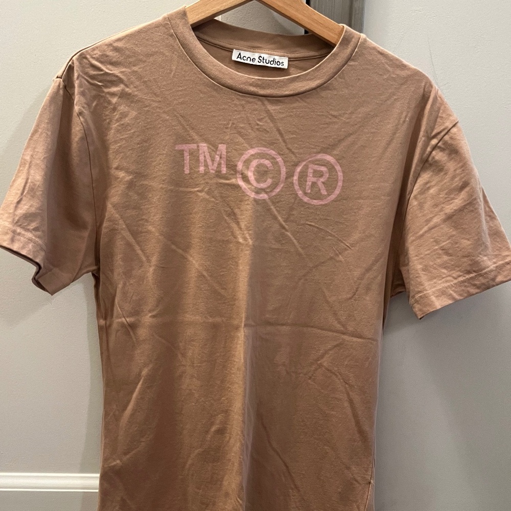 Acne Studios Trademark T Shirt Medium